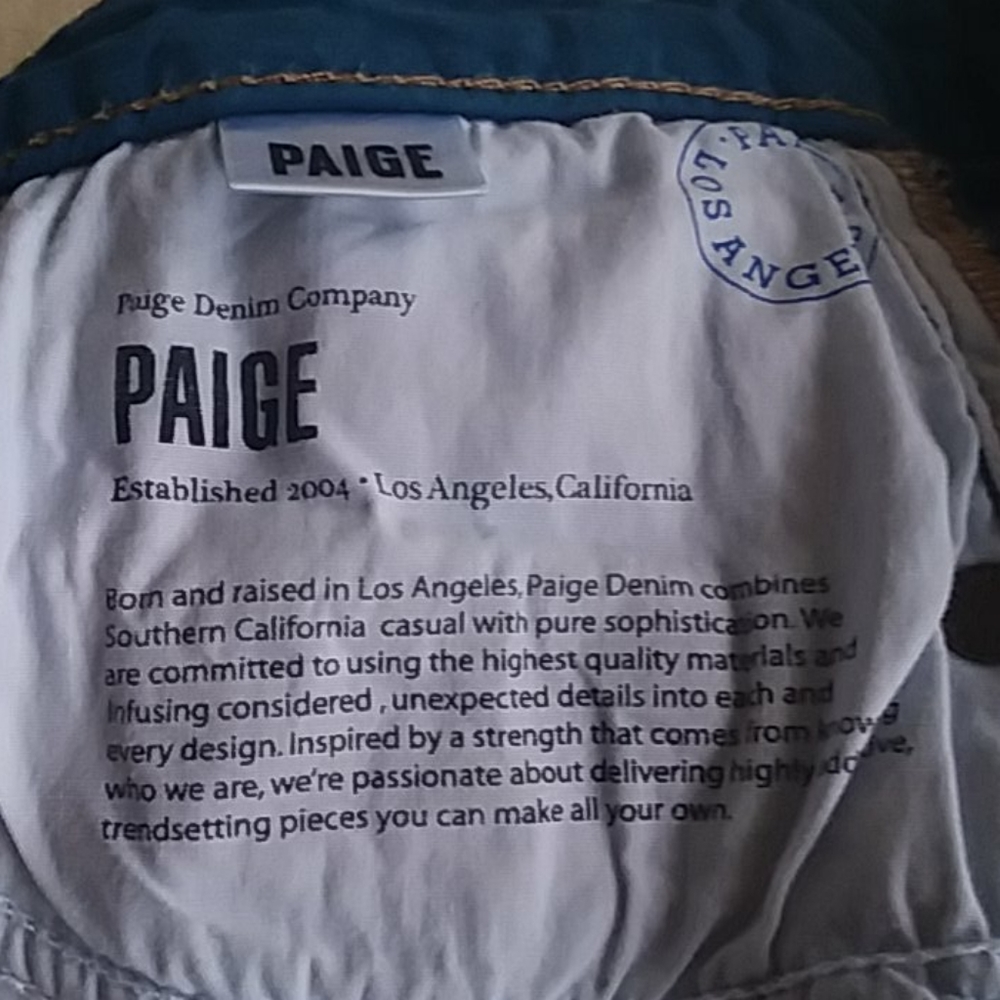 Paige Blue Jeans- Size 27 - Picture 9 of 11